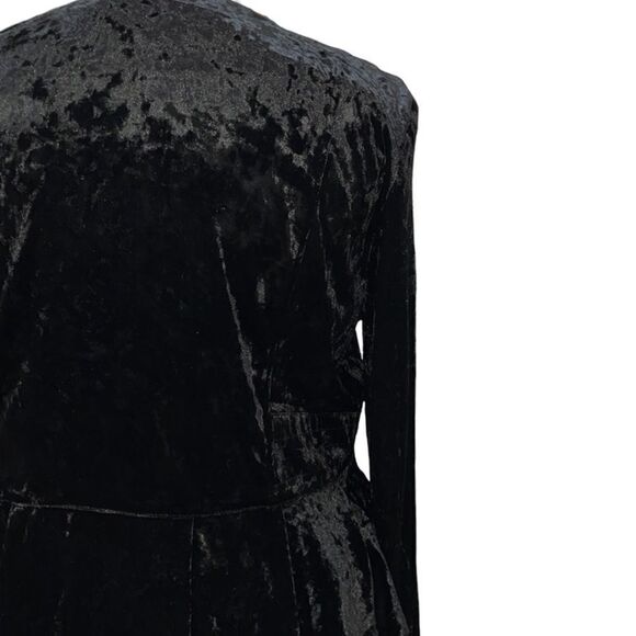 INC Crushed Velvet Peplum Jacket - Picture 9 of 14